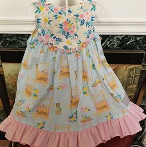 Eleanor Rose Lemonade dress 5-6
